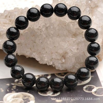 璀璨之選 10mm圓珠黑發(fā)晶手鏈的魅力與選購(gòu)指南